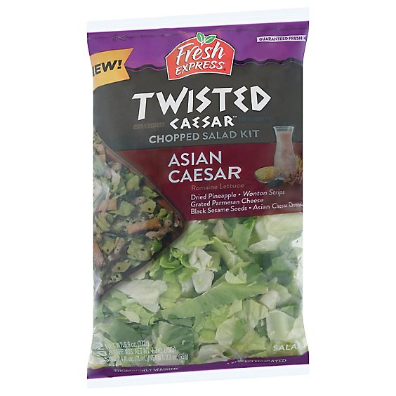 Fresh Express Asian Caesar Chopped Salad Kit - 9.6 Oz