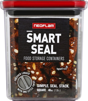 Neoflam Smart Seal Food Storage Container Square 48 Ounce - Each - Image 2