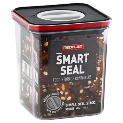 Neoflam Smart Seal Food Storage Container Square 20.2 Ounce - Each - Shaw's