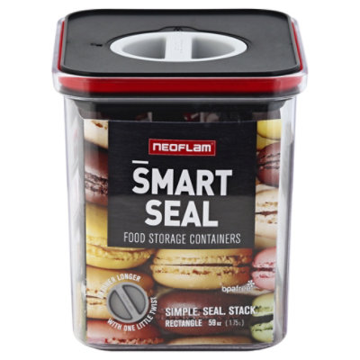 Neoflam Smart Seal Food Storage Container Rectangle 59 Ounce - Each - Image 3