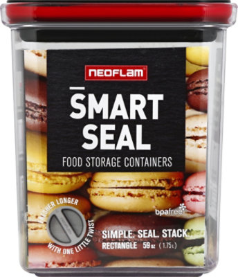 Neoflam Smart Seal Food Storage Container Rectangle 59 Ounce - Each - Image 2