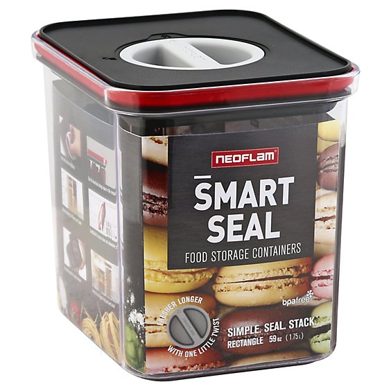 Neoflam Smart Seal Food Storage Container Rectangle 59 Ounce - Each