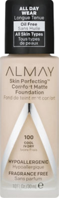 Almay Skin Perfecting Foundation Comfort Matte Cool Ivory - 10 Fl. Oz. - Image 2