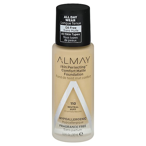 Almay Skin Perfecting Foundation Comfort Matte Neutral Buff - 10 Fl. Oz.