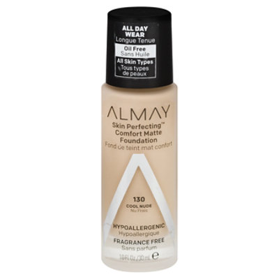 Almay Skin Perfecting Foundation Comfort Matte Cool Nude - 10 Fl. Oz.