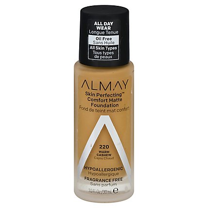 Almay Skin Perfecting Foundation Comfort Matte Warm Cashew - 10 Fl. Oz. - Image 3