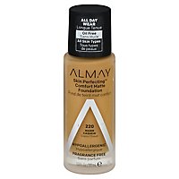 Almay Skin Perfecting Foundation Comfort Matte Warm Cashew - 10 Fl. Oz. - Image 1