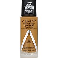 Almay Skin Perfecting Foundation Comfort Matte Warm Caramel - 10 Fl. Oz. - Image 2