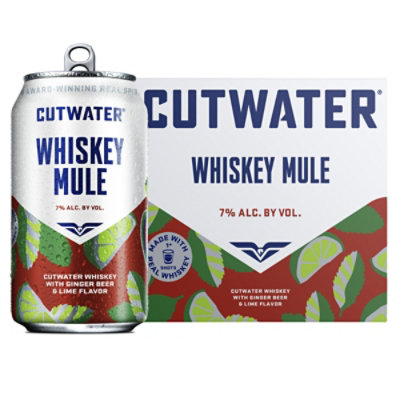 Cutwater Spirits Cutwater Bourbon Whiskey Mule In Cans - 4-12 Fl. Oz.