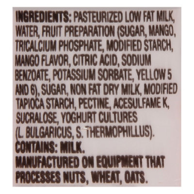 Yoplait Mango Smoothie - 7 Oz - Image 4