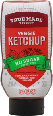 True Made Foods Ketchup Vegetable No Added Sugar - 17 Oz - Image 2