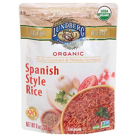 Lundberg Rice Spanish Rh Org - 8 Oz