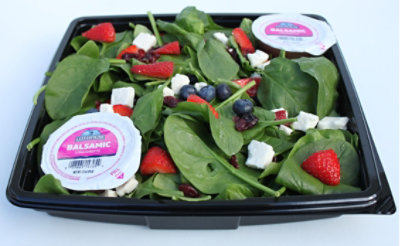 Salad Spinach Berry And Feta