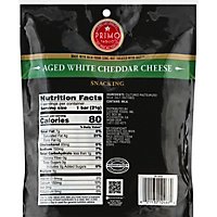 Primo Taglio Cheese Snacking Aged White Cheddar - 6-0.75 Oz - Image 3
