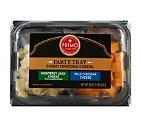Primo Taglio Tray Cubed Snacking Cheese - 16 Oz