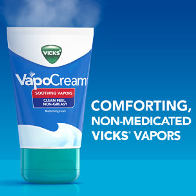 Vicks VapoCream Soothing & Moisturizing Vapor Cream - 3 Oz - Image 1