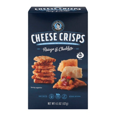 John Wm. Macys Cheesecrisps Asiago & Cheddar - 4.5 Oz - Image 3
