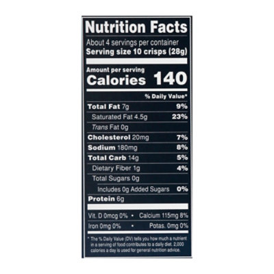 John Wm. Macys Cheesecrisps Asiago & Cheddar - 4.5 Oz - Image 4