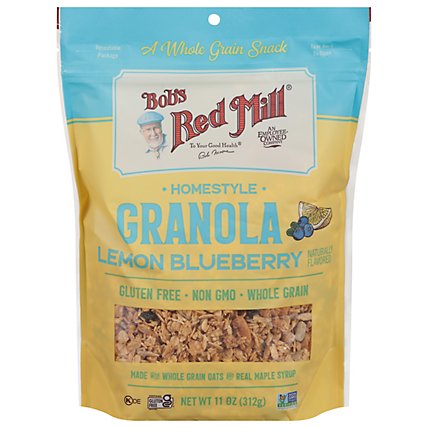 Bobs Red Mill Granola Homestyle Gluten Free Lemon Blueberry - 11 Oz - Image 2
