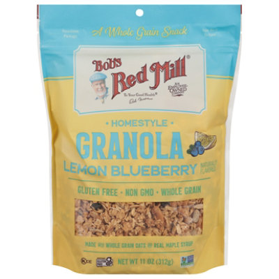 Bobs Red Mill Granola Homestyle Gluten Free Lemon Blueberry - 11 Oz - Image 1