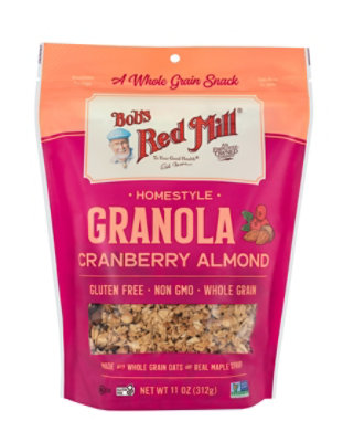 Bob's Red Mill Granola Homestyle Cranberry Almond - 11 Oz - Image 1