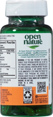 Open Nature Supplement Turmeric Curcumin - 60 Count - Image 4