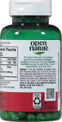 Open Nature Supplement Cranberry Vitamin C 10000 Mg - 120 Count - Image 4