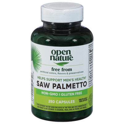 Open Nature Supplement Saw Palmetto 450 Mg - 250 Count - Image 3