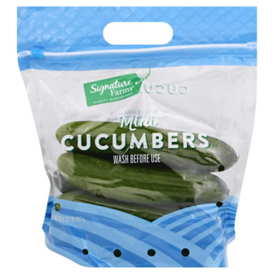 Signature Select/Farms Cucumbers Mini - 32 Oz - Image 4