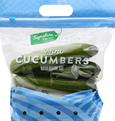 Signature Select/Farms Cucumbers Mini - 32 Oz - Image 2