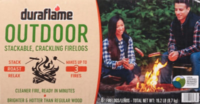 Duraflame Outdoor Firelogs - 6 Count - Image 4