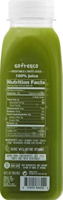 Sofresco Fruit & Vegetable Juice Apple Cucumber And Celery Spinach/Lemon - 12 Fl. Oz. - Image 6