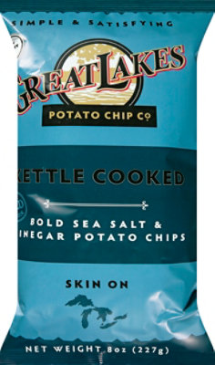 Great Lakes Bold Salt & Vinegar Chips - 8 Oz - Image 2