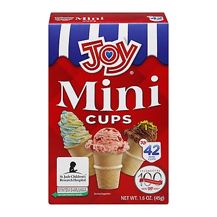 Joy Ice Cream Cups Mini 42 Count - 1.6 Oz - Image 3