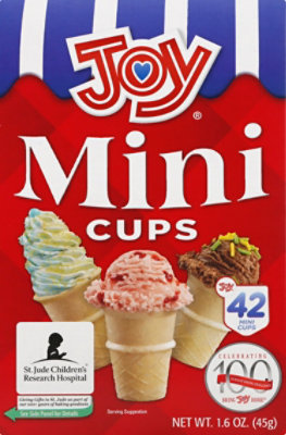 Joy Ice Cream Cups Mini 42 Count - 1.6 Oz - Image 2