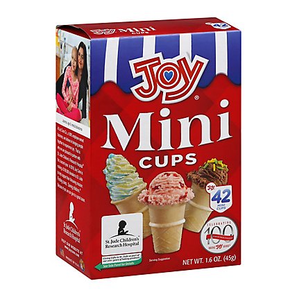 Joy Ice Cream Cups Mini 42 Count - 1.6 Oz - Image 1