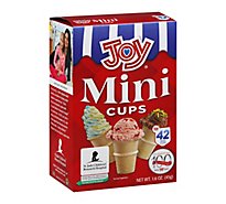Joy Ice Cream Cups Mini 42 Count - 1.6 Oz