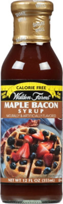 Walden Farms Syrup Calorie Free Maple Bacon - 12 Oz - Image 2