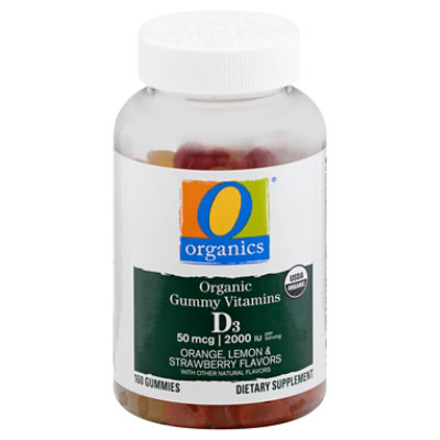 O Organics Vitamin D3 Gummies - 160 Count - Image 4