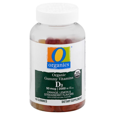 O Organics Vitamin D3 Gummies - 160 Count