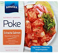 Annasea Poke Kit Sriracha Salmon - 10 Oz