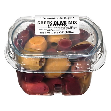 Fresh Pack Olive Mix Greek Pitted - 5.3 Oz - Image 3