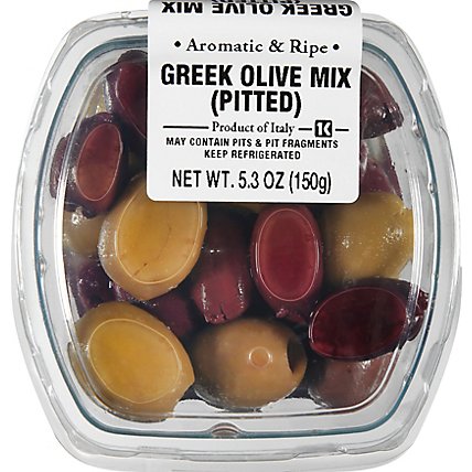 Fresh Pack Olive Mix Greek Pitted - 5.3 Oz - Image 2