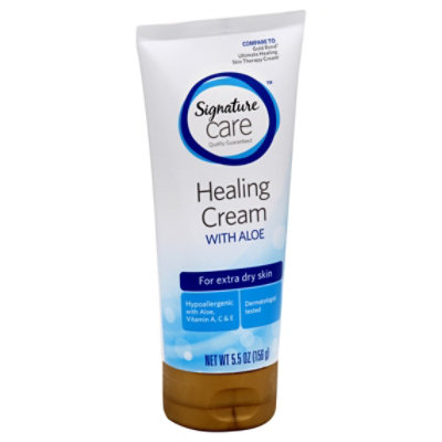 Signature Care Healing Cream W/Aloe - 5.5 Fl. Oz.