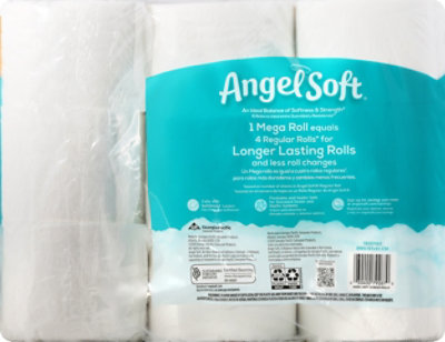 Angel Soft 18 Mega Brick White - Each - Image 4