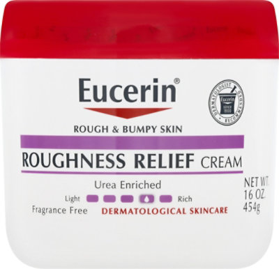 Eucerin Roughness Relief Cream Fragrance Free - 16 Oz - Image 2
