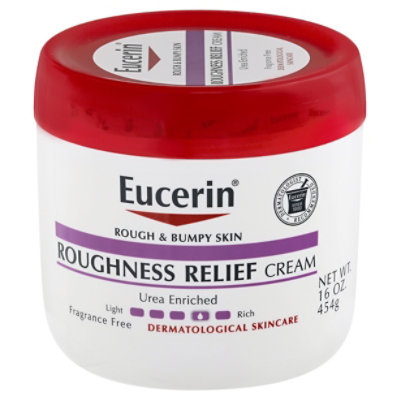 Eucerin Roughness Relief Cream Fragrance Free - 16 Oz - Image 1