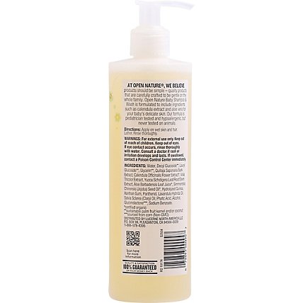 Open Nature Baby Wash And Shampoo Lavender Meadow - 12 Fl. Oz. - Image 5