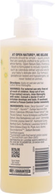Open Nature Baby Wash And Shampoo Lavender Meadow - 12 Fl. Oz. - Image 6