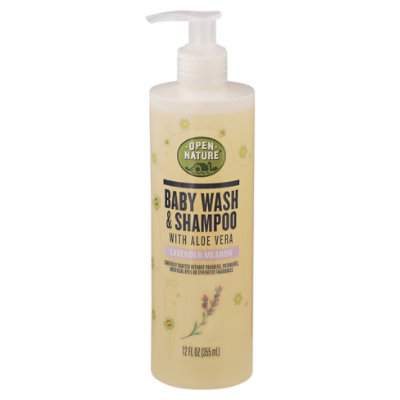 Open Nature Baby Wash And Shampoo Lavender Meadow - 12 Fl. Oz.